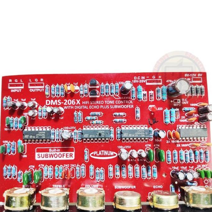 KIT Tone Control Digital MIC Echo Plus Subwoofer inum DMS-206.X