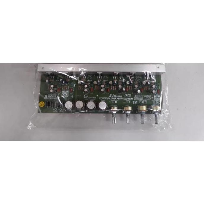 Kit Power Amplifier aktif 5.1 surround 3D