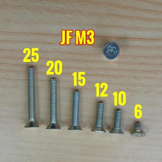 Baut JF M3 X 20