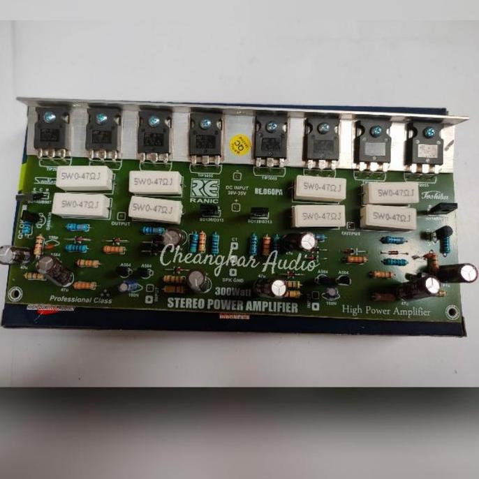 Kit Power Amplifier OCL 300 Watt Stereo