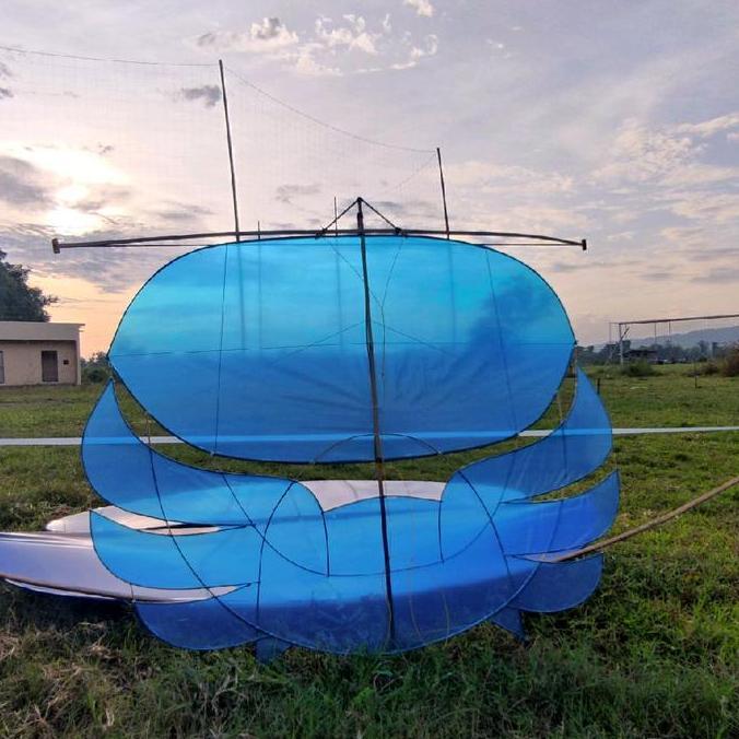 LAYANGAN RAM RAMAN 1,3 METER  siap terbang sudah set sendaren