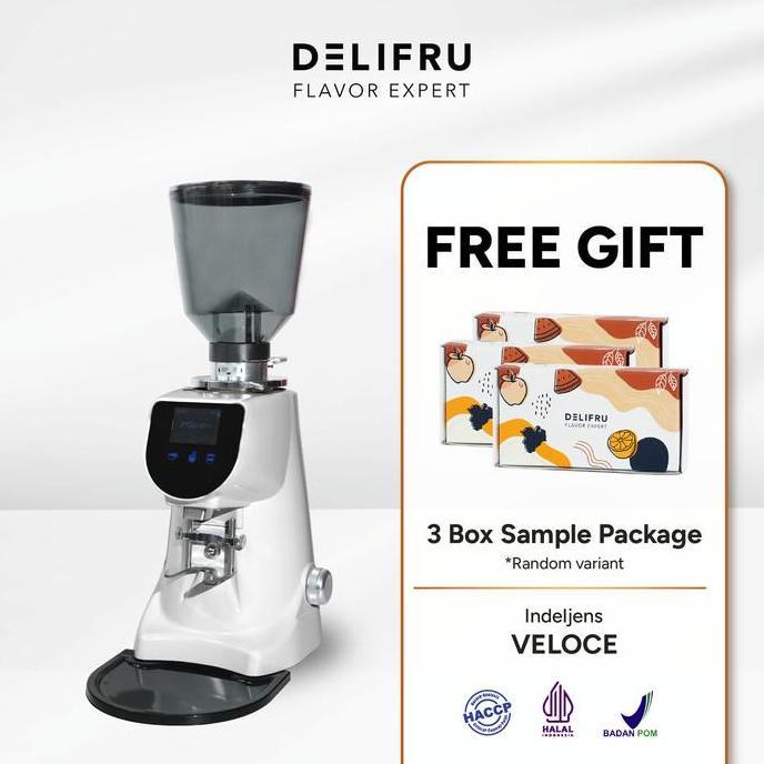 Delifru - Indeljens Coffee Grinder Veloce Mesin Pengiiling Biji Kopi