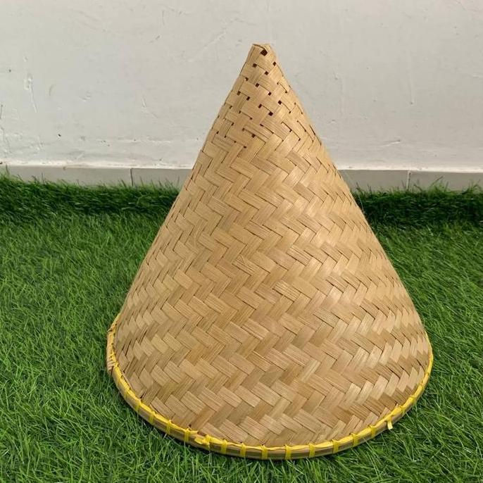 Cetakan Nasi Tumpeng Aseupan Bambu Kukusan Bambu Kukusan Awug Nasi Kerucut Kerajinan Anyaman Bambu