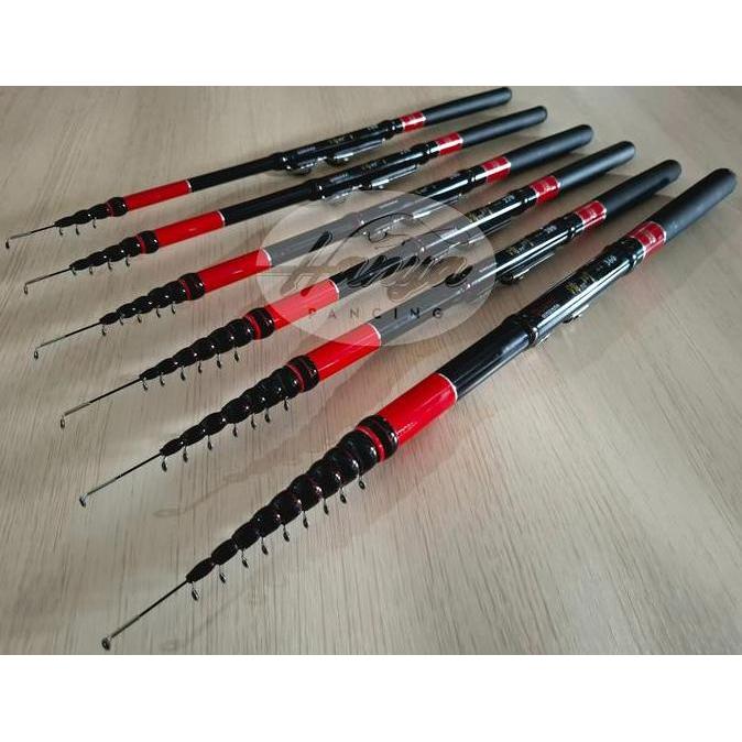 JORAN TEGEK KOLONG OGAWA GINDARA 240 270 300 360 RING CARBON HARD KAKU RUAS PENDEK