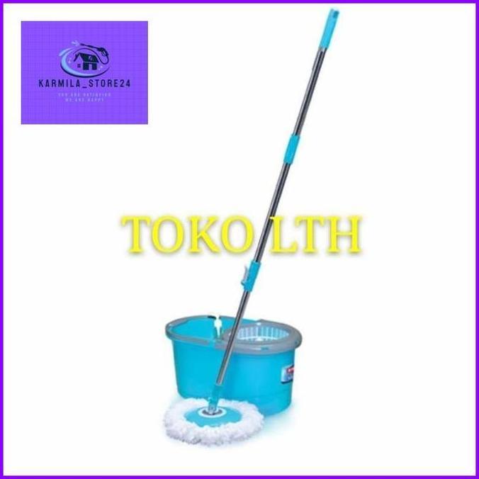 SUPER MOP/ALAT PEL EMBER - LIVINA SPIN MOP (STANDARD)-LION STAR BM-45