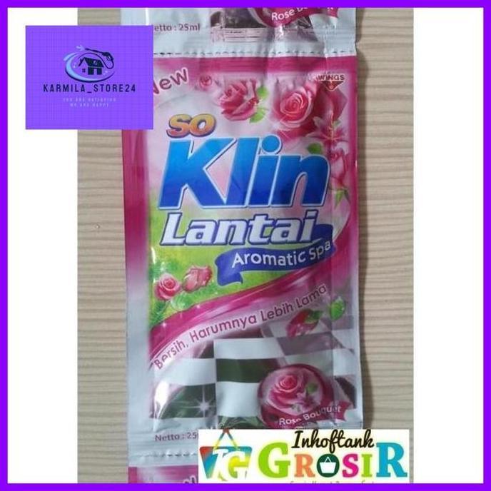 SO KLIN LANTAI ROSE BOUQUET RENCENG (ISI 12 SACHET)