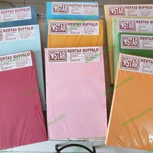 Kertas Buffalo All Color Uk. F4