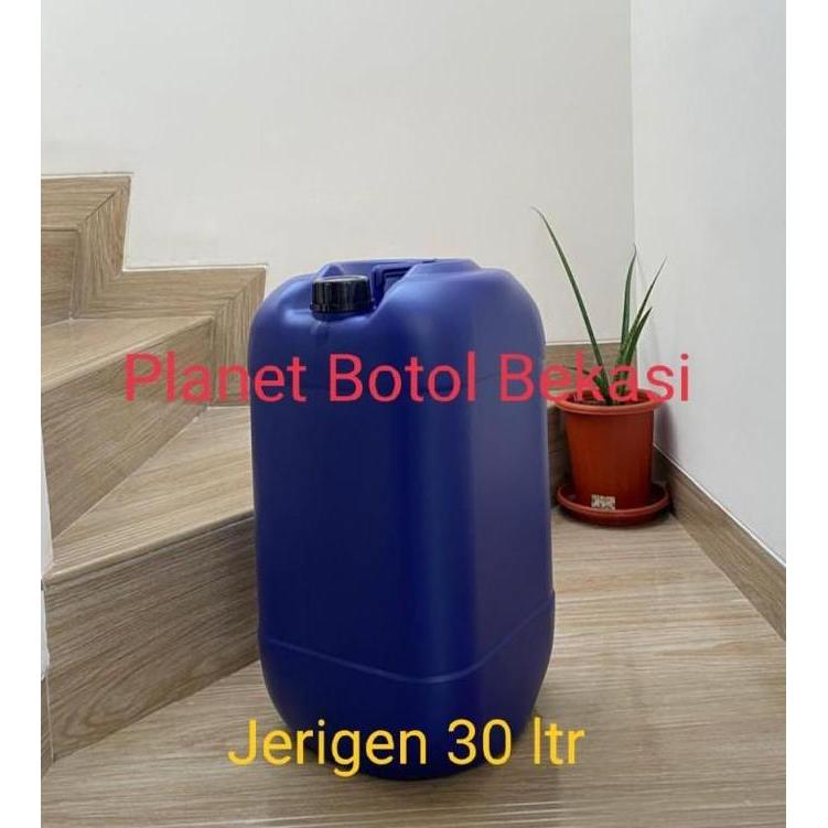 Jerigen 30 liter biru - harga promo