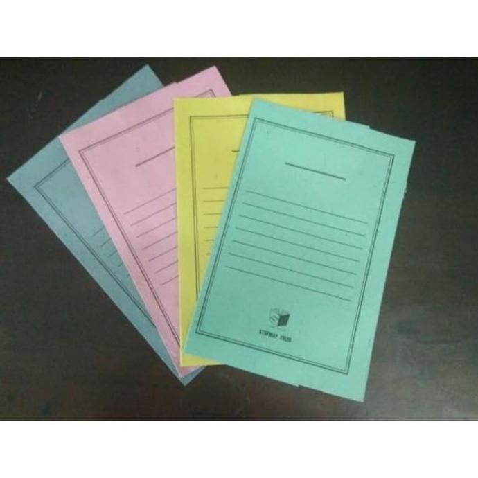 Stopmap Kertas Folio (1 Pak isi 50 Biji)