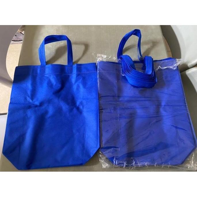Tas Spunbond Standing ukuran 38x40 sablon / Tas Goody Box Bag