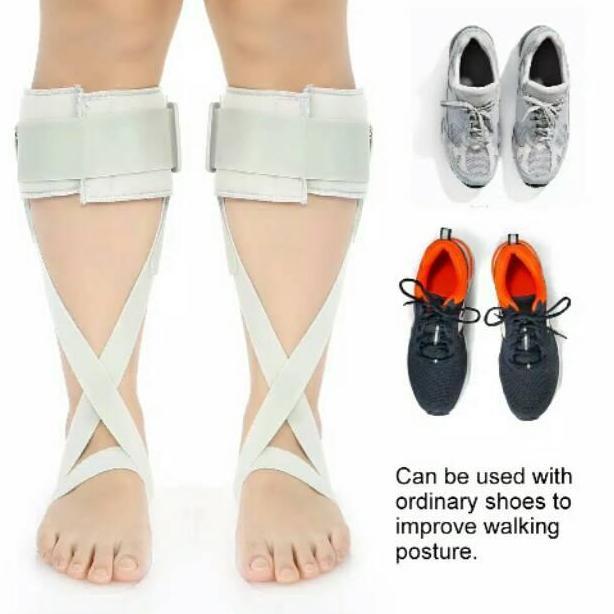 Leaf spring afo untuk drop foot