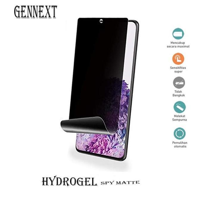 Hydrogel Spy Matte Anti Gores Jelly Film untuk Advan GX G3 G3Pro G5 G9 G9Pro X1 Pro Casing Layar Han