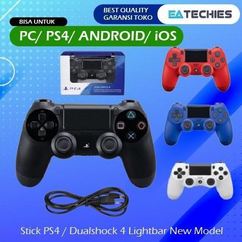 Stick PS4 Wireless PC Laptop Android Stik Bluetooth OP Original Pabrik