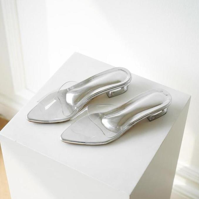 [WALKWITHSOL] EIMEE Heels 3cm Heels | Glass Heels 3cm | Pointed Heels | Heels Wanita Daily | Hak Lan