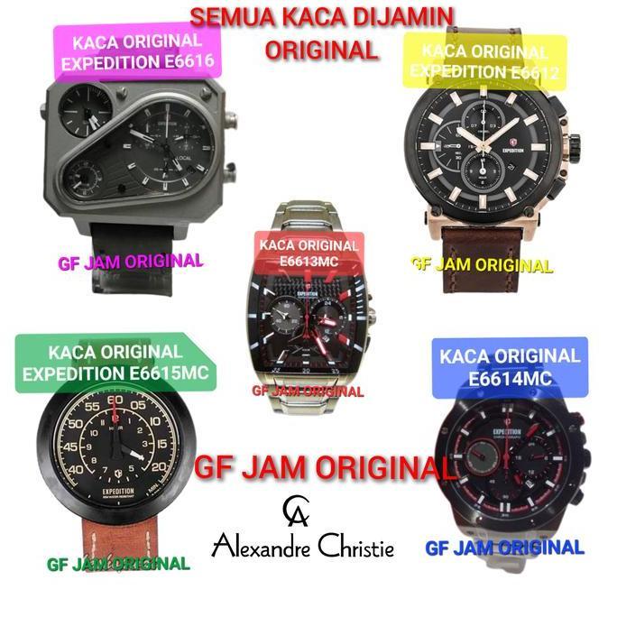 KACA ORIGINAL JAM TANGAN EXPEDITION E6612 E6613 E6614 E6615 E6616