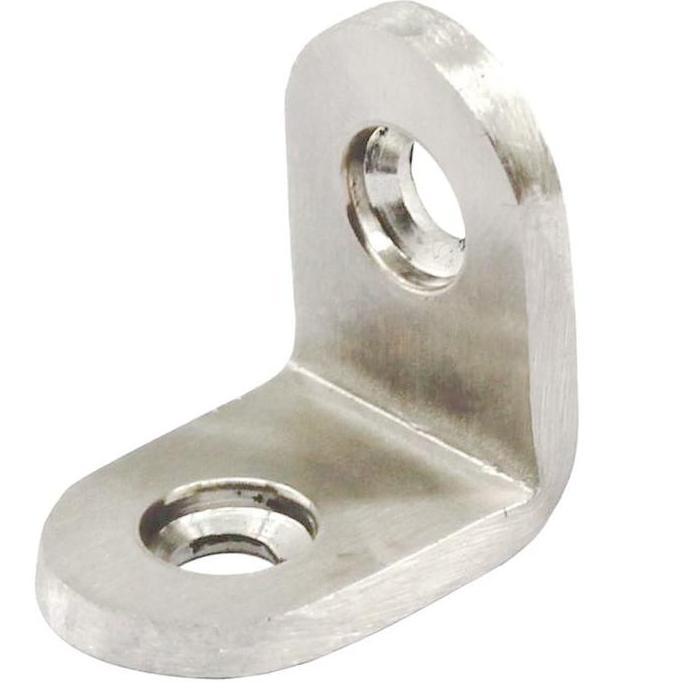 DISSORDE 10pcs Siku L Tebal Siku Minimalis Siku Besi L Siku Ambalan Besi Siku Rak Siku L Stainless S