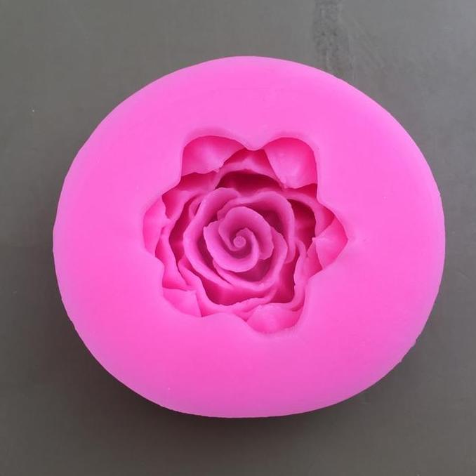 FKINAPE Cetakan Puding Mawar Cetakan Silikon Bunga Cetakan Mawar Kecil Untuk Puding