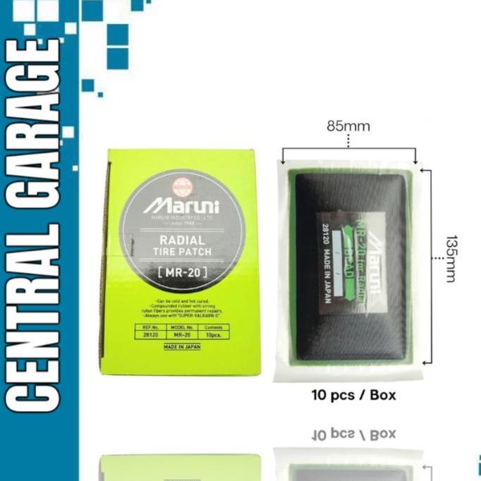 Promo Maruni Radial Tire Patch Mr-20 Box - Karet Tambal Ban Tubeless
