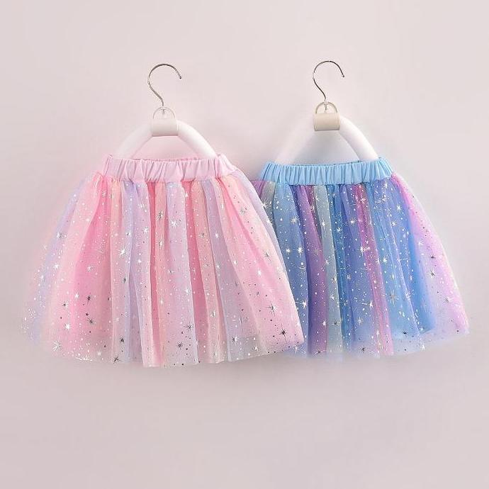Ebijwaro- Rok Tutu Anak Frozen/Rok Tutu Anak Cewek/Bawahan Anak Cewek/Rok4 Anak Lyme