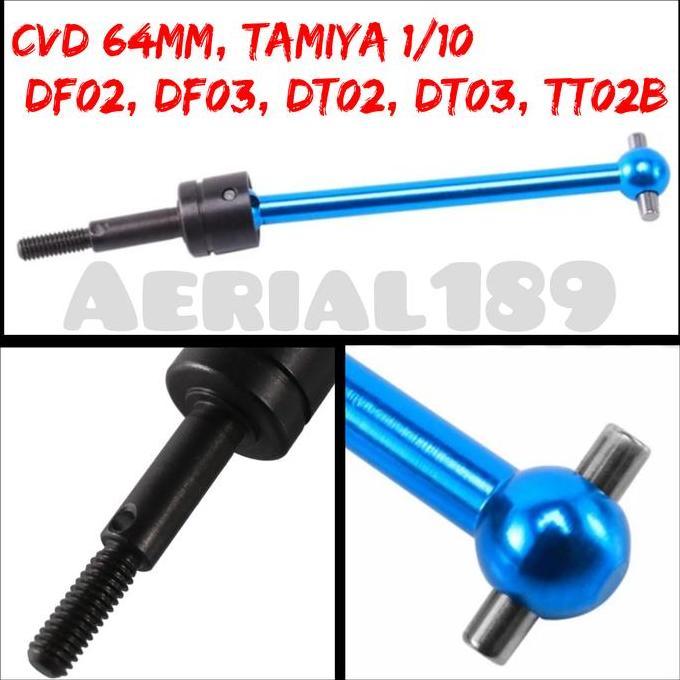 1Pcs Cvd 53791 Dogbone Axle Rc 1/10 Tamiya Df02, Df03 Dt02 Dt03 Tt02B