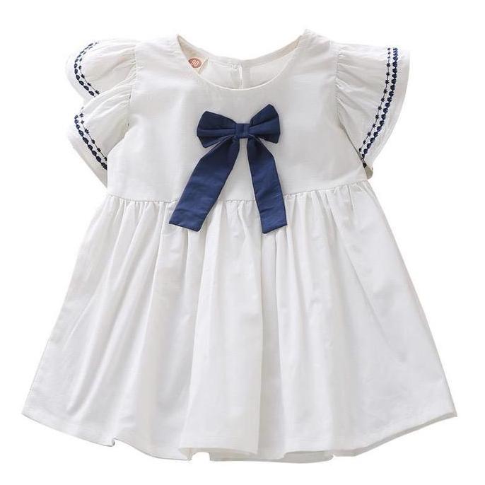 Ebijwaro- Promo Ramadhan Candytown Baju Dress Anak Perempuan Dress Anak Pita Carla Ribbon