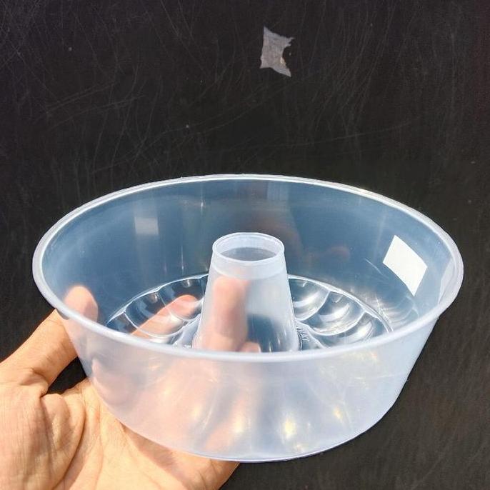 Kuteka- 6 Pcs Cetakan Puding Agar Plastik Ukuran 16 Cm Kitchenware