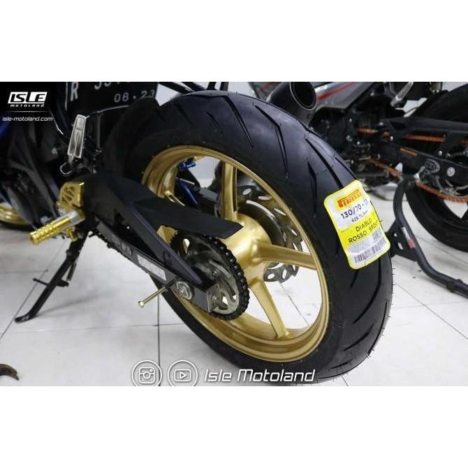 New PIRELLI Ban Ninja 250 RR Mono Diablo Rosso Sport Paket Depan Belakang