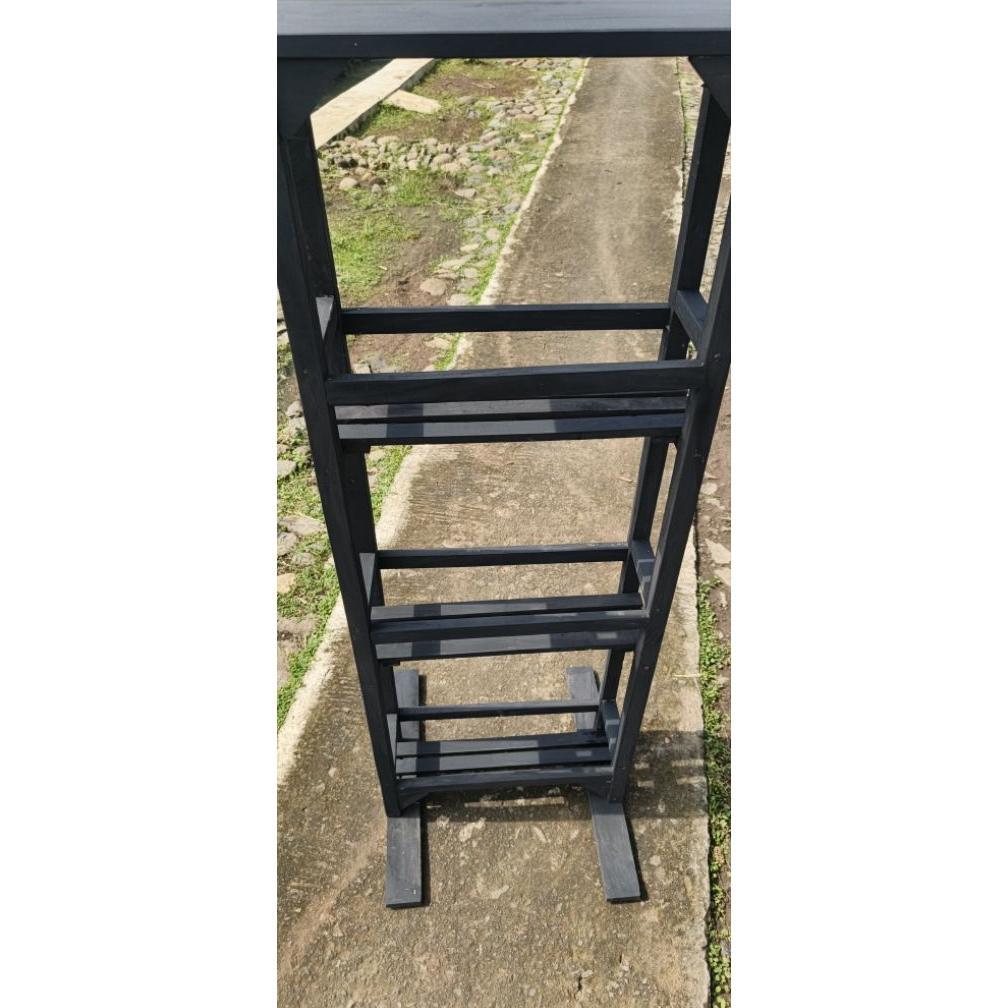 TERBARU 2026 RAK BENSIN ECERAN WARNA HITAM RAK BENSIN RAK BOTOL RAK JERIGEN RAK JUALAN WARNA HITAM