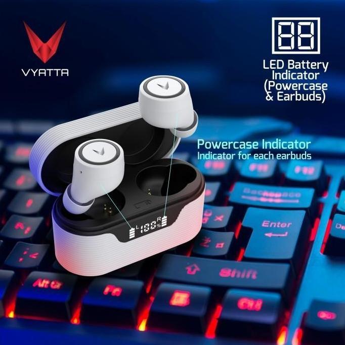 VYATTA Airboom Nitro E TWS Bluetooth Headset / Earphone , Gaming Mode
