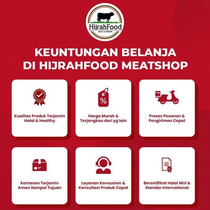 Enyama- Hijrahfood Iga Tulang Muda Jando Sandung Lamur Sapi | Beef Brisket Bone Aus - 1 Kg