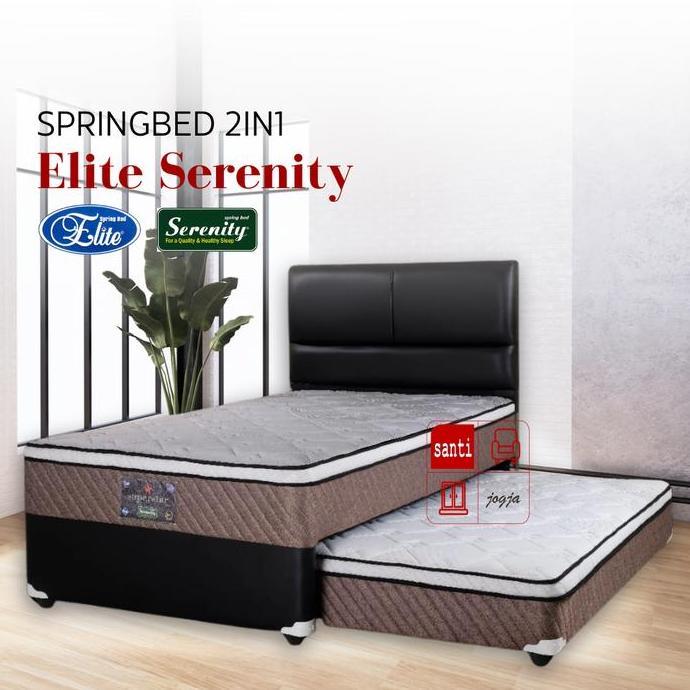 Springbed 2 in 1 elite serenity set 120x200