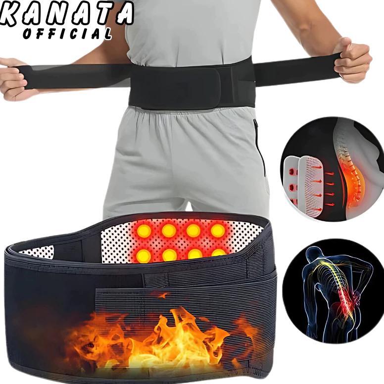 Sabuk Terapi Saraf Kejepit Korset Terapi Pinggang Magnetik Alat Terapi Pinggang