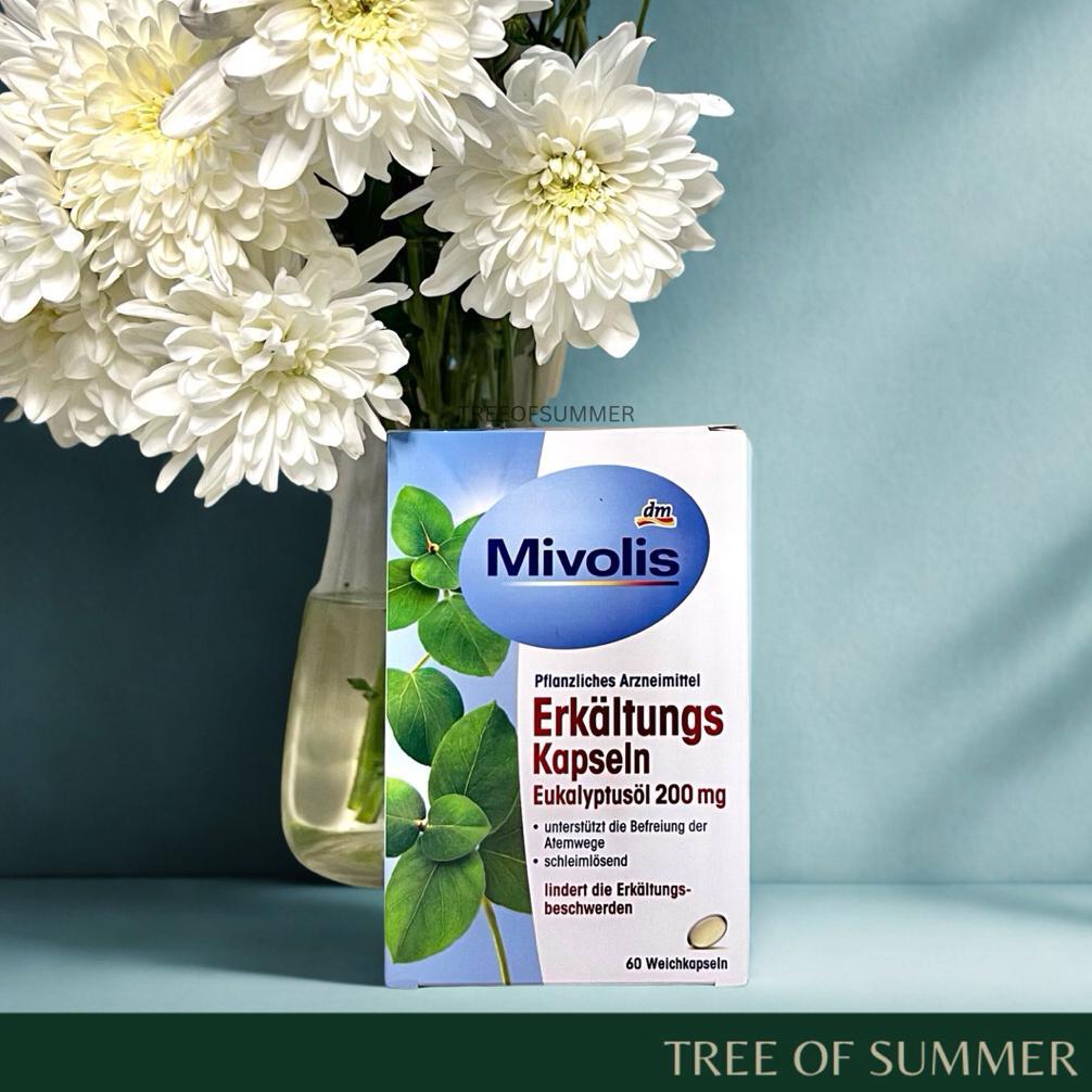 MIVOLIS - Erkltungskapseln | Eucalyptus Oil | Kapsul Batuk Pilek Flu Radang