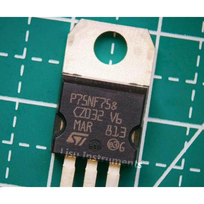 STP75NF75 N-channel 75V MOSFET P75NF75 75NF75 TO220