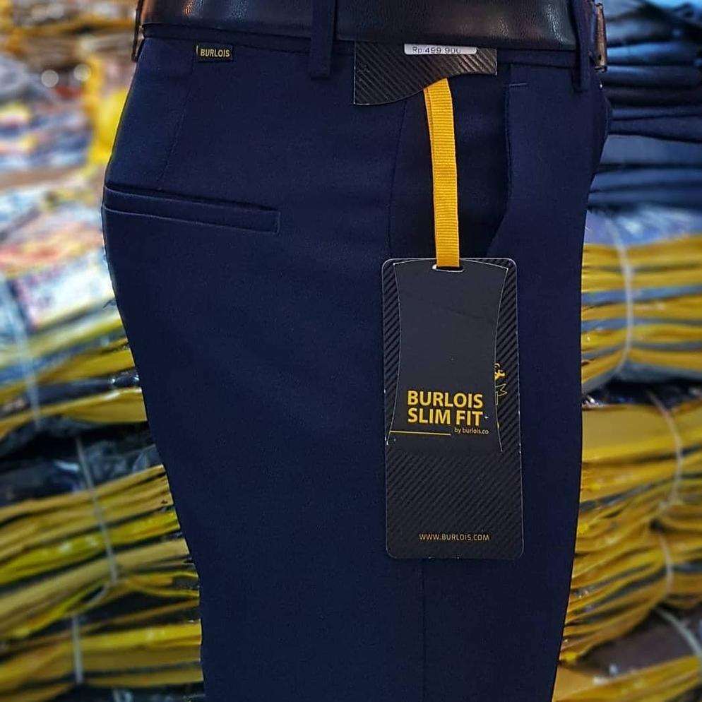 WAJIB PUNYA BURLOIS STORE ORIGINAL CELANA PANJANG SLIMFIT KANTORAN ORIGINAL BURLOIS