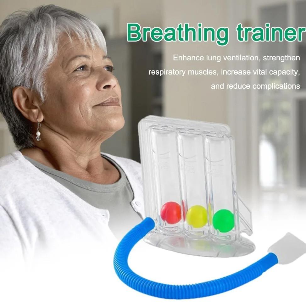 Triflow Spirometer Respirometer Incentive Spirometry Fisioterapi Nafas
