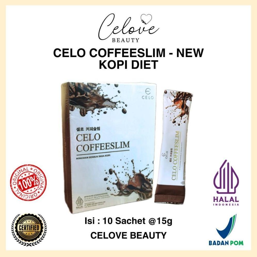 [ READY STOCK ] CELO COFFEESLIM COFFEE SLIMMING KOPI DIET NEW FORMULA II CELOVE BEAUTY