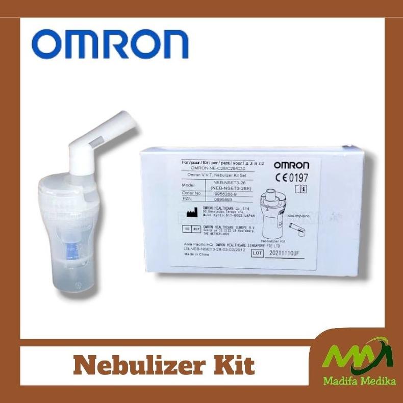Nebulizer Kit Omron Original  Tempat Wadah Obat Nebulizer Omron C28 C29