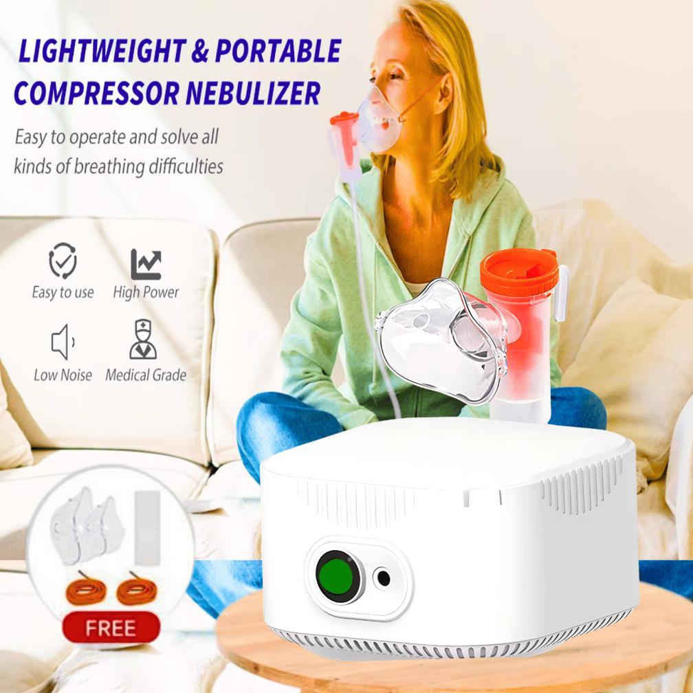 NO LIMIT Compressor Alat Nebulizer Anak Inhaler Asma Alat Uap Pernafasan Bayi Batuk Pilek Bronkitis
