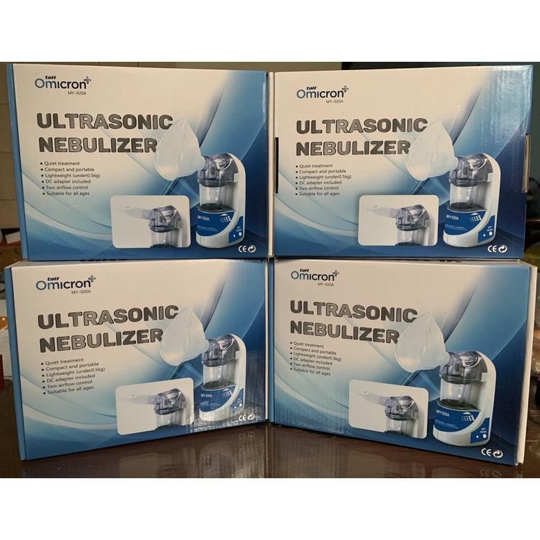 Ultrasonic Nebulizer Inhaler Omicron Portabel Dan Ringan