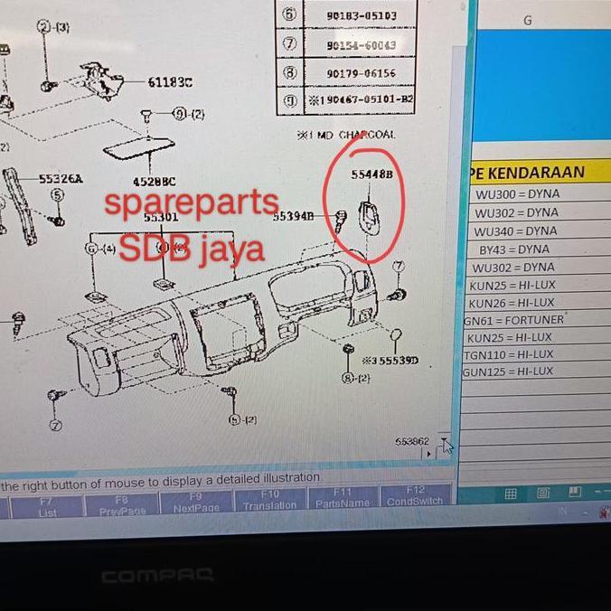 Murah Tutup Cover Minyak Rem Meja Dashbord Samping Hino Dutro Dyna Saurus Or