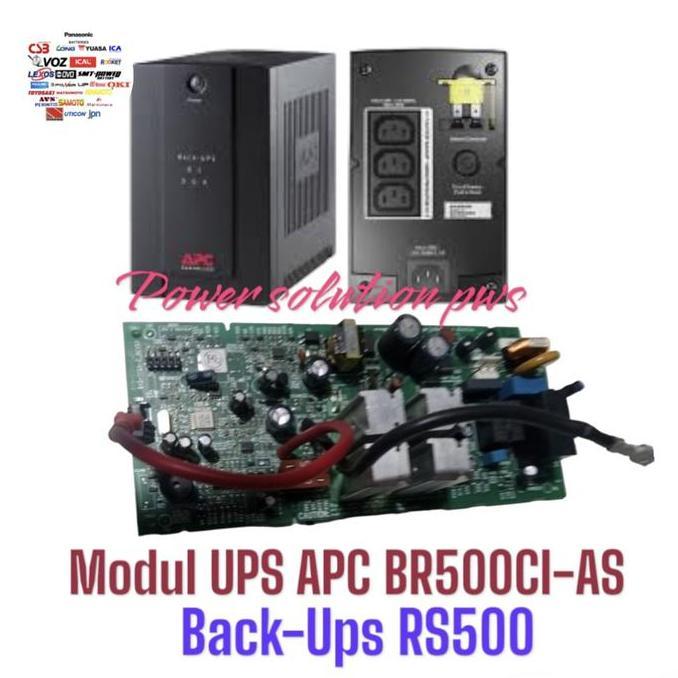 Modul Ups Apc RS500 PCB Back Up RS 500 / BR 500 CI-AS / BR500CI-AS KIT Mainboard Ups Apc 500Va Termu