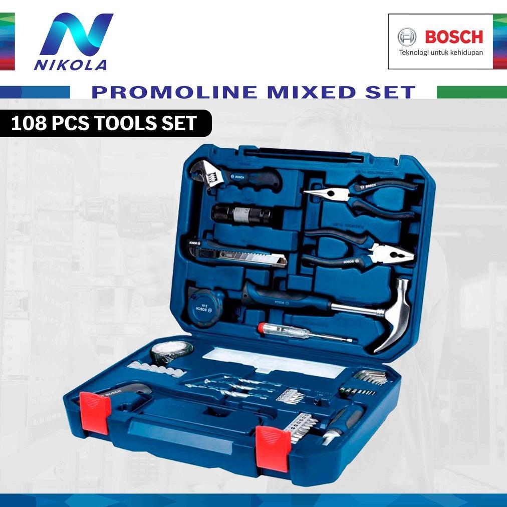 Bosch 108 Tool Kit Multi Complete Set BOSCH Toolkit 108 Pcs Mixed Set 108 Multifunction Tool Kit