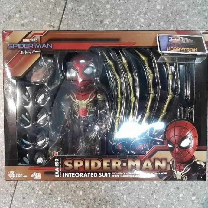 BEAST KINGDOM EGG ATTACK EAA-150 SPIDER-MAN INTEGRATED SUIT FIGURE