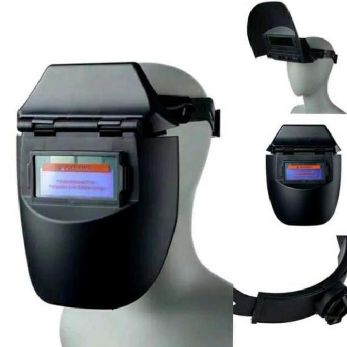 kedok las otomatis gelap topeng las auto darkening helm las