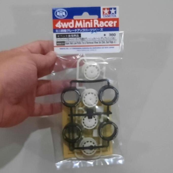 Tamiya 95631 Velg Dish PAGF Ori Tamiya (Super Hard Low Profile Tire & Reinforced Wheel Set Dish Dual