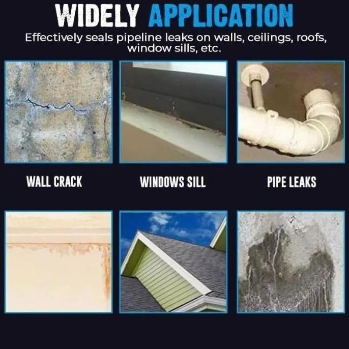 Jaysuing Lem Perekat Transparan Anti Bocor/ Lem Pelapis Anti Rembes Bocor Tahan Lama/ Lem Anti Bocor