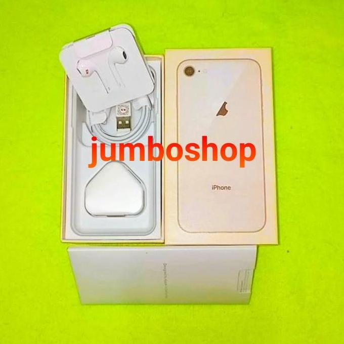 BOX DUS KOTAK IPHONE 8 /8 PLUS 8+ FULL SET FULSET FREE IMEI RANDOM
