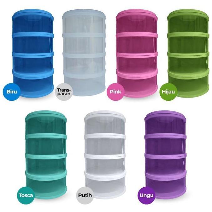 Food Storage 4 Susun / 5 Susun - Tudung Saji Susun 4 Layer