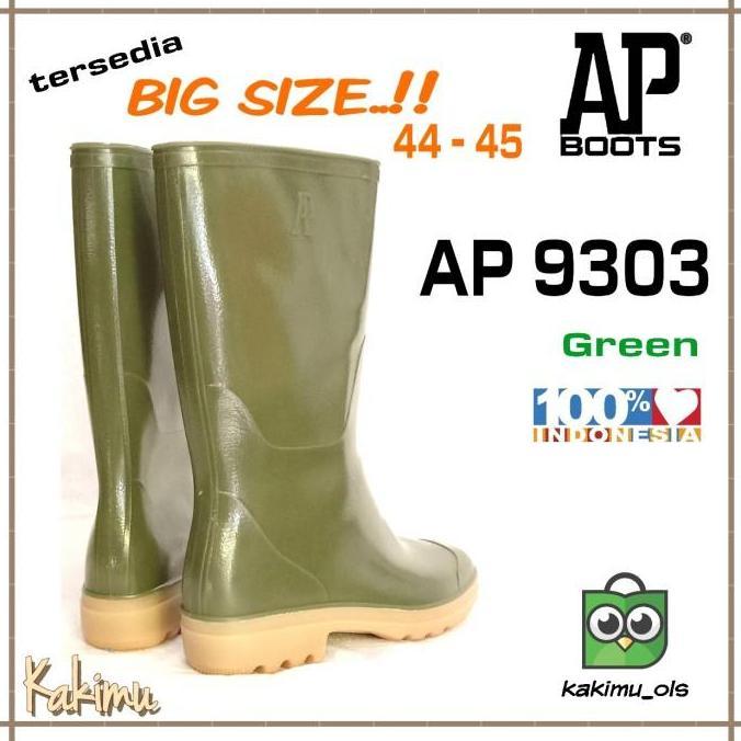 SEPATU AP BOOT AP BOOTS 9303 GREEN